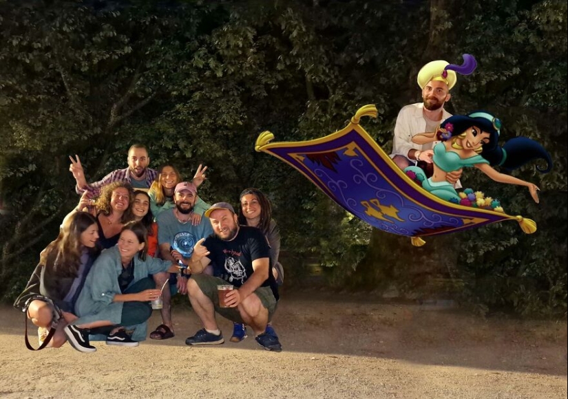 How Our Friend Once Went To The Moon – 12 Hilarious Photo Manipulations We Made