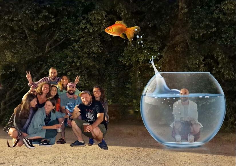 How Our Friend Once Went To The Moon – 12 Hilarious Photo Manipulations We Made