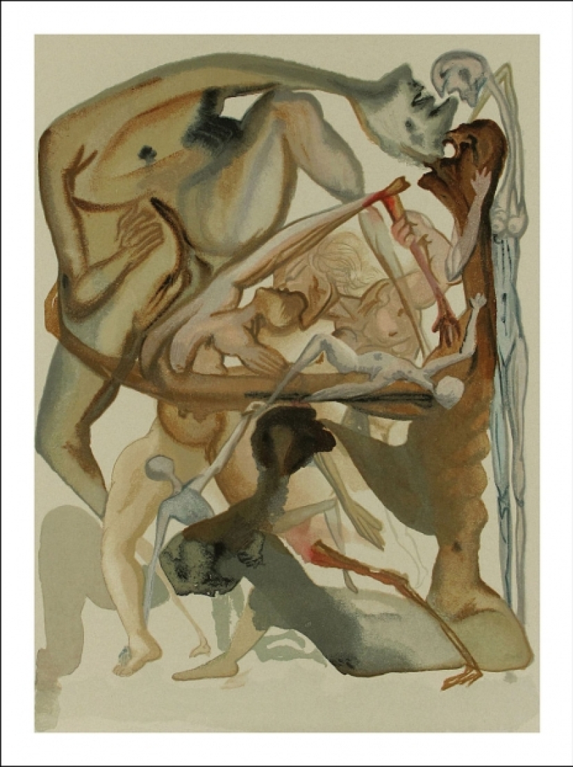 How Salvador Dali Descended into Dante's Hell How Salvador Dali Descended into Dante's Hell