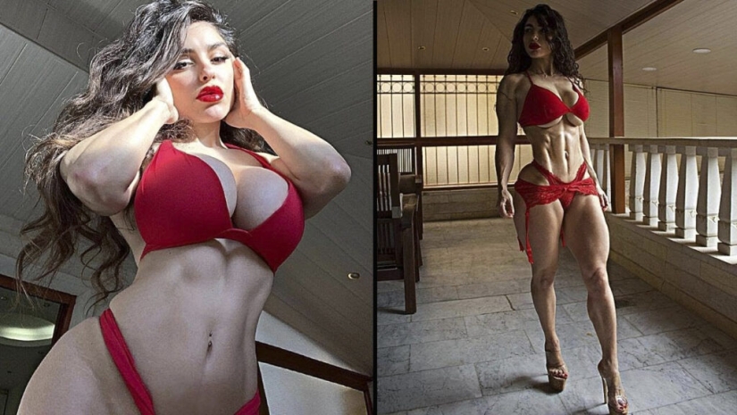 How stunning abs made Briton Maya Abu Rufael a celebrity