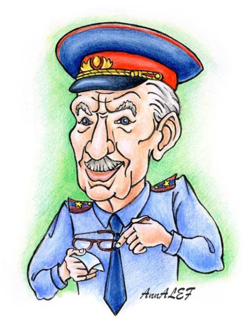 How the first film about the district police officer Aniskin "Village Detective" was shot