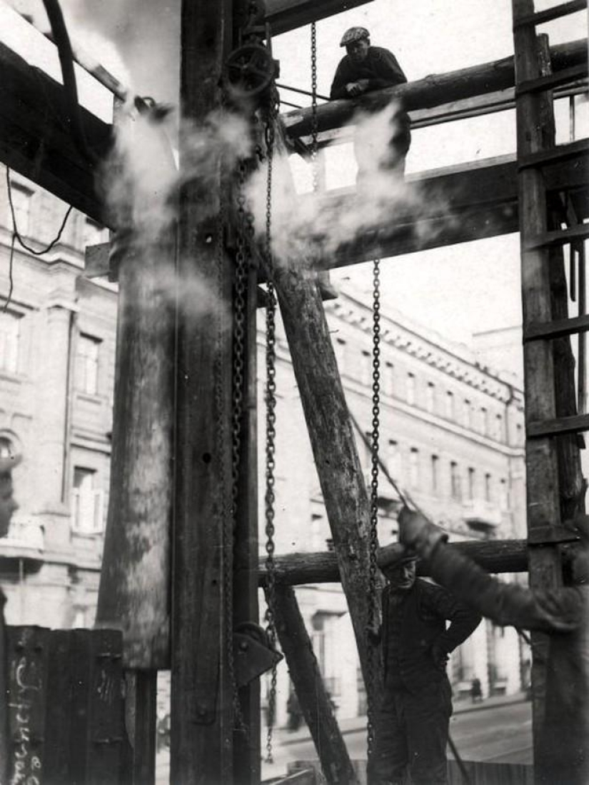 How the first stage of the Moscow Metro was built