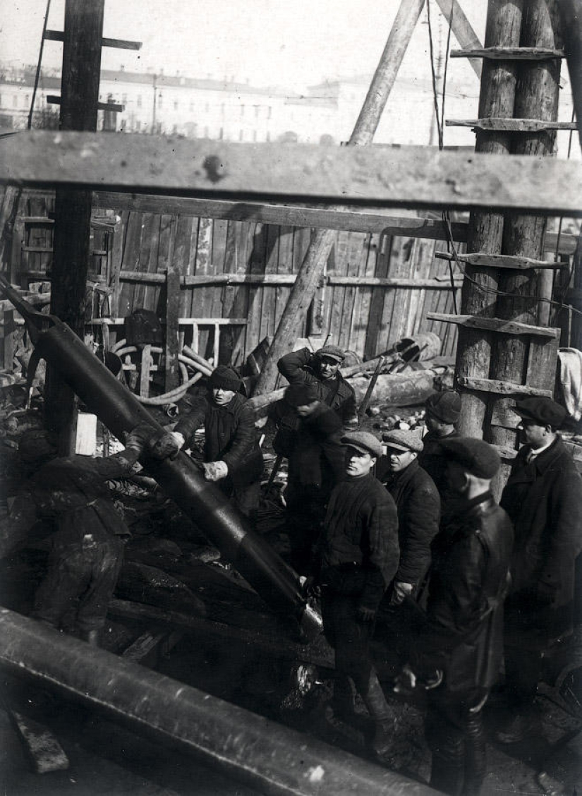How the first stage of the Moscow Metro was built