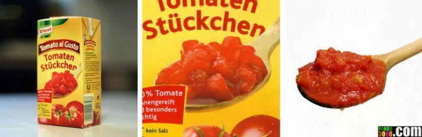 How the packaging lies