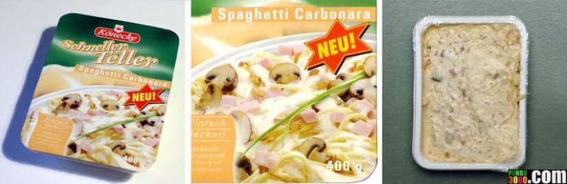 How the packaging lies