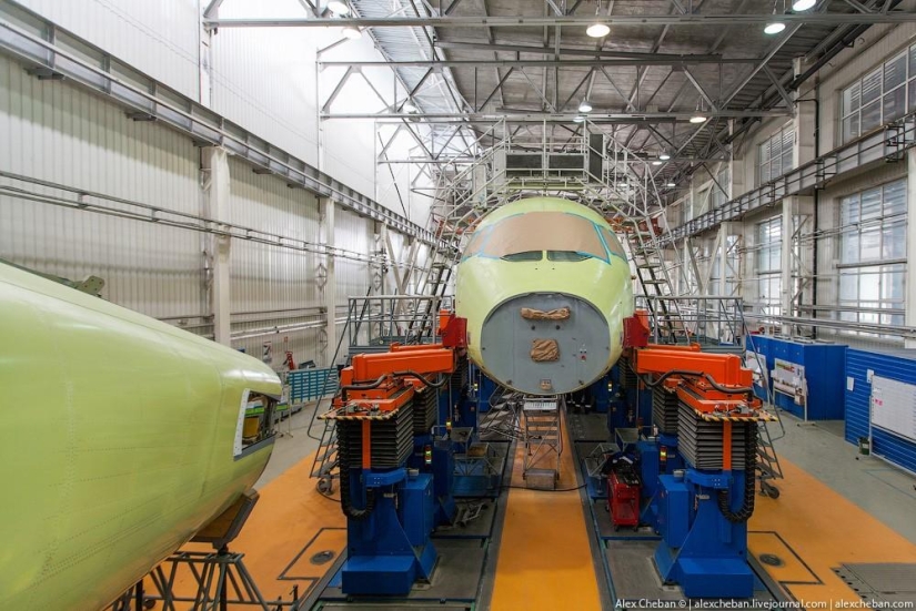 How the Superjet is made: Komsomolsk-on-Amur