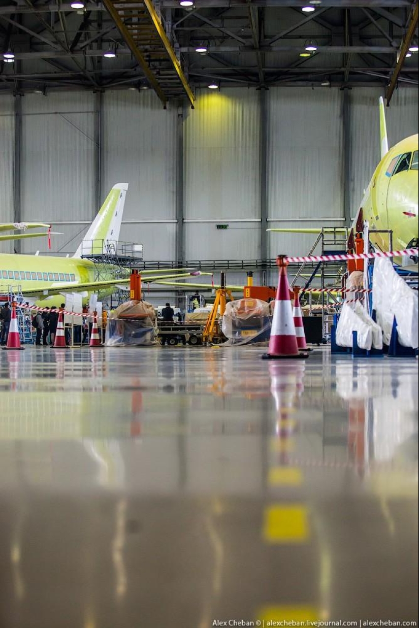 How the Superjet is made: Komsomolsk-on-Amur