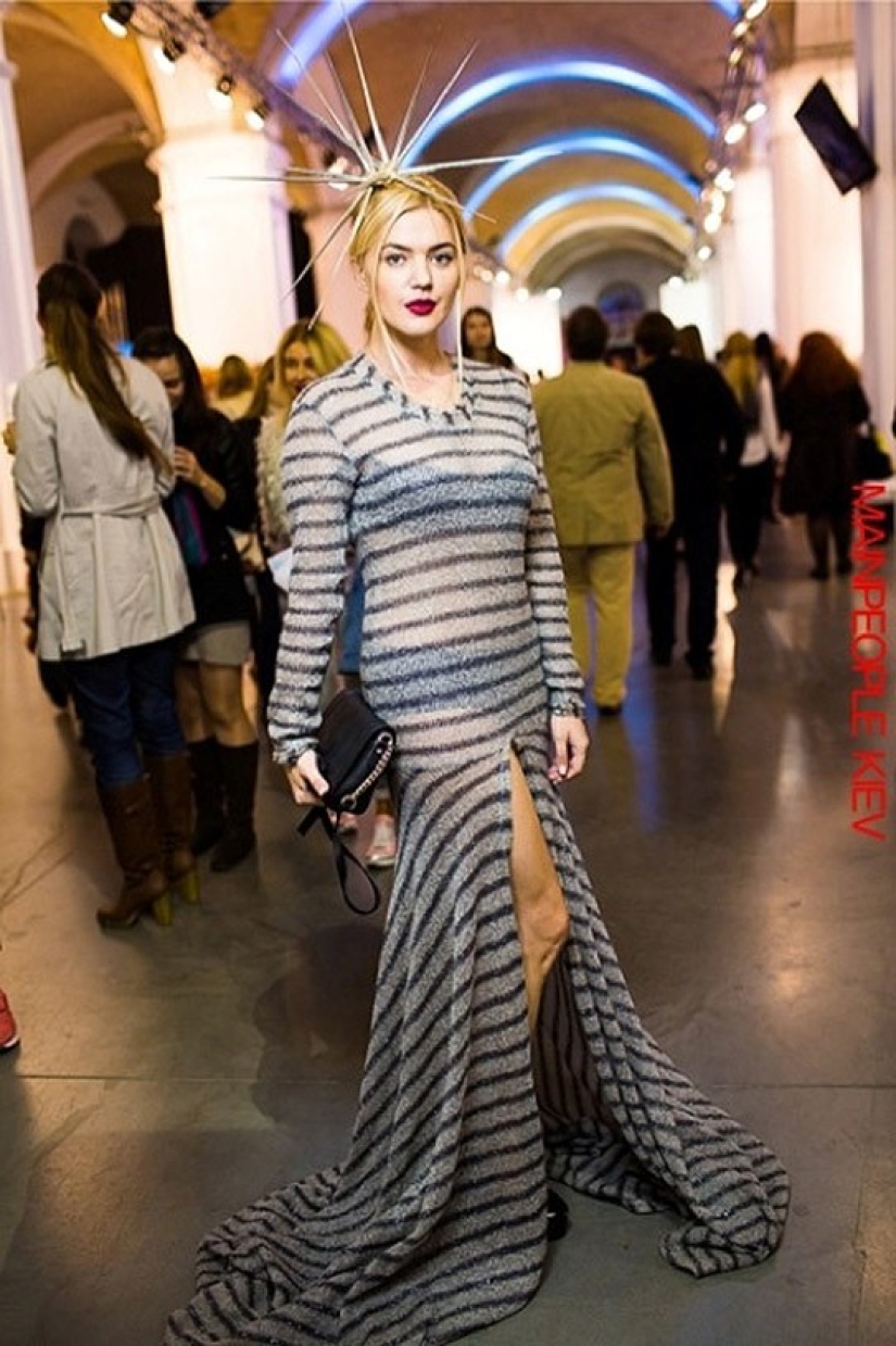 How they hang out and what they wear at Fashion Week in Kyiv