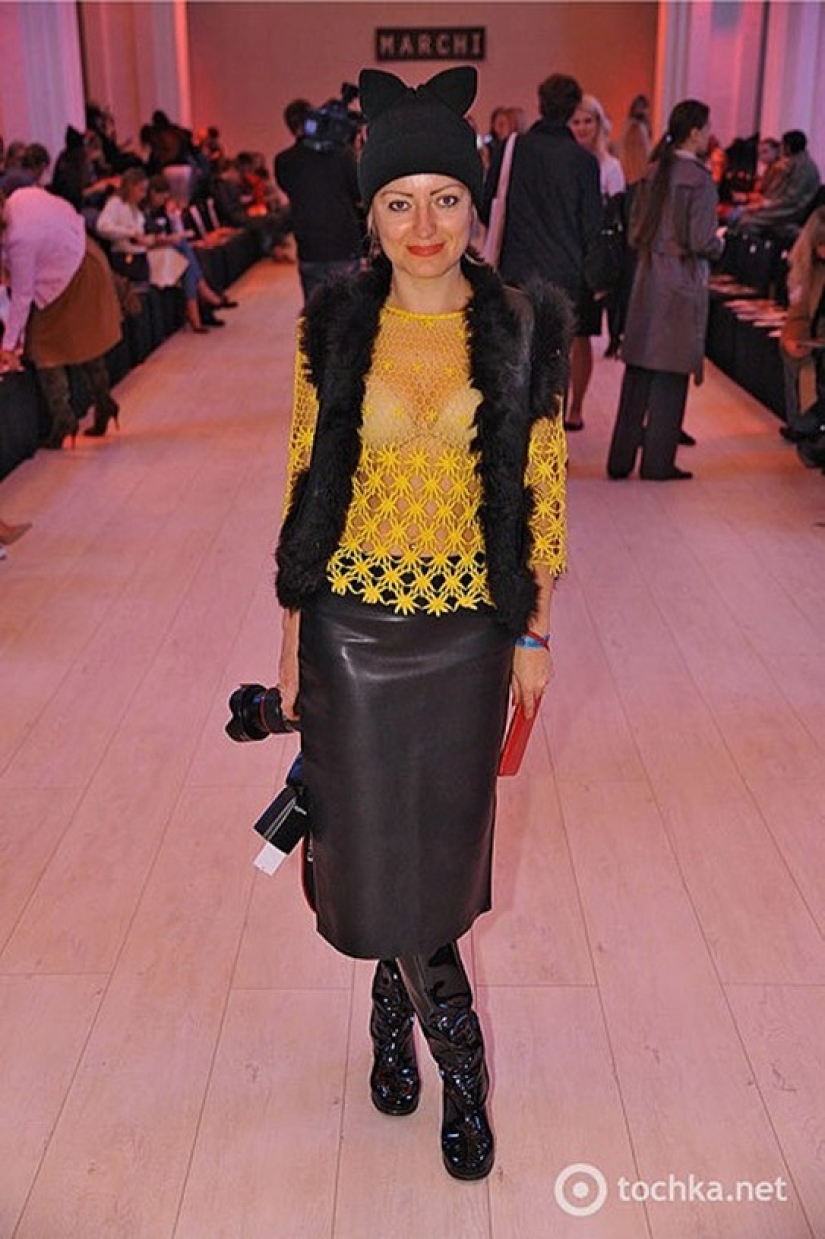 How they hang out and what they wear at Fashion Week in Kyiv