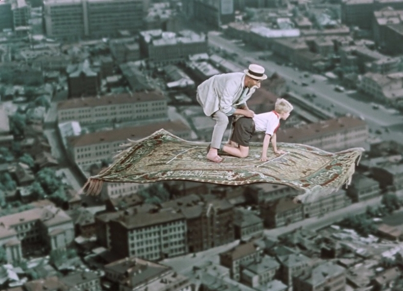 How to create special effects for the movie "Old Man Hottabych"