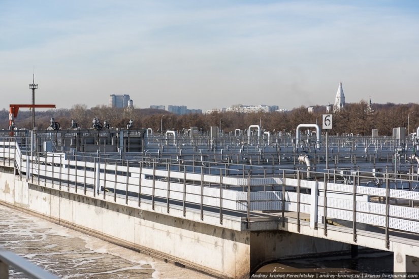 How water is purified in Moscow