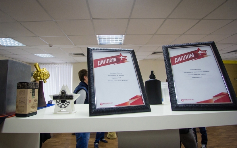 How we celebrated Tanker&#39;s Day at the Wargaming office