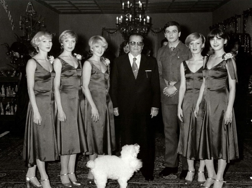 How were the glamorous parties of the leaders of Yugoslavia How were the glamorous parties of the leaders of Yugoslavia