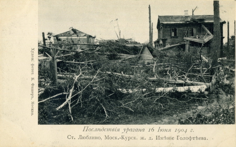 Hurricane of 1904 — the deadliest in Moscow in 100 years Hurricane of 1904 — the deadliest in Moscow in 100 years