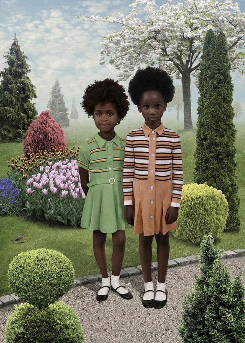 Hypnotizing Digital Children by Ruud Van Empel