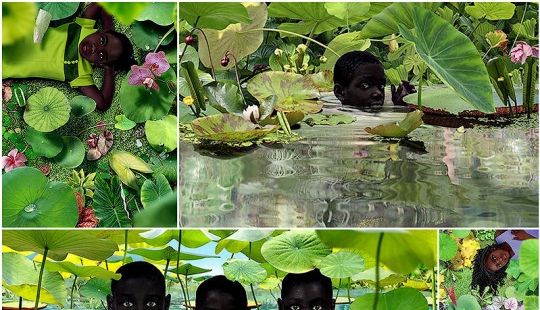 Hypnotizing Digital Children by Ruud Van Empel