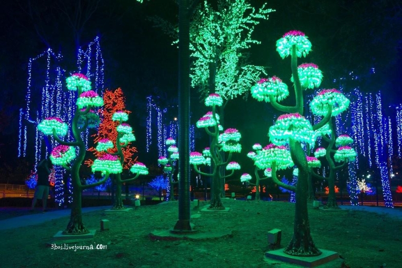 I-City: jardín luminoso en Malasia I-City: jardín luminoso en Malasia