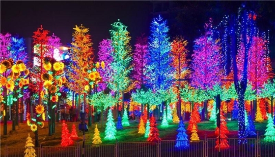 I-City: Luminous garden in Malaysia