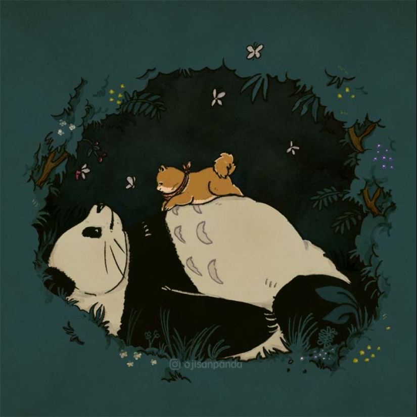 I Draw Illustrations Of Pandas, Here Is The Halloween Edition