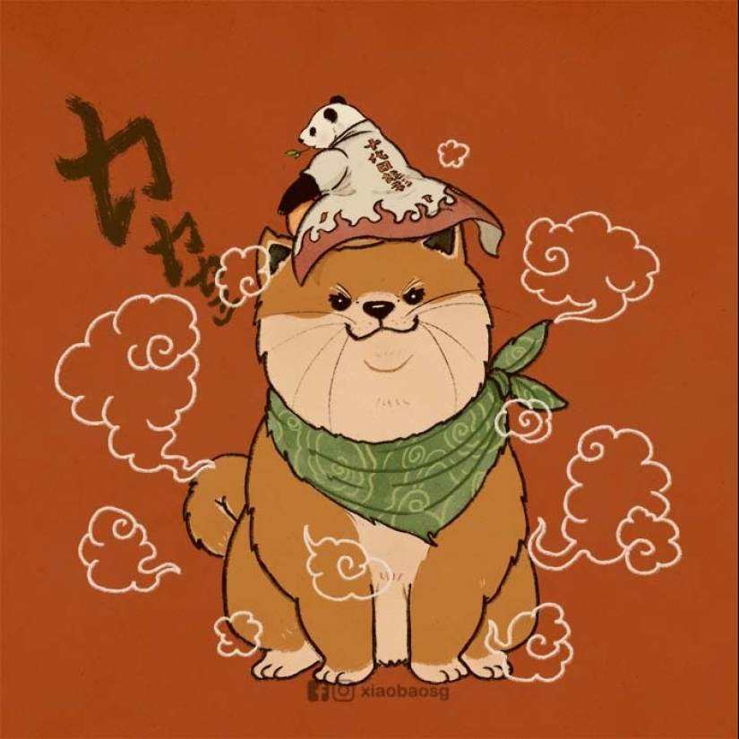 I Draw Illustrations Of Pandas, Here Is The Halloween Edition