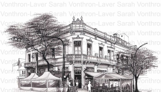 I Drew These Inky Pictures Of Buenos Aires