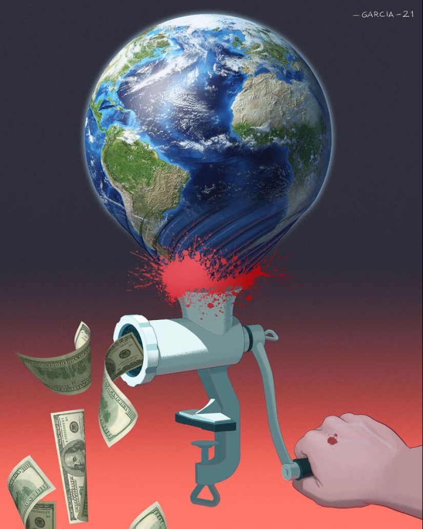 I Illustrate The Problems Of Modern Society, And Here Are My Newest 11 Works (Part2)