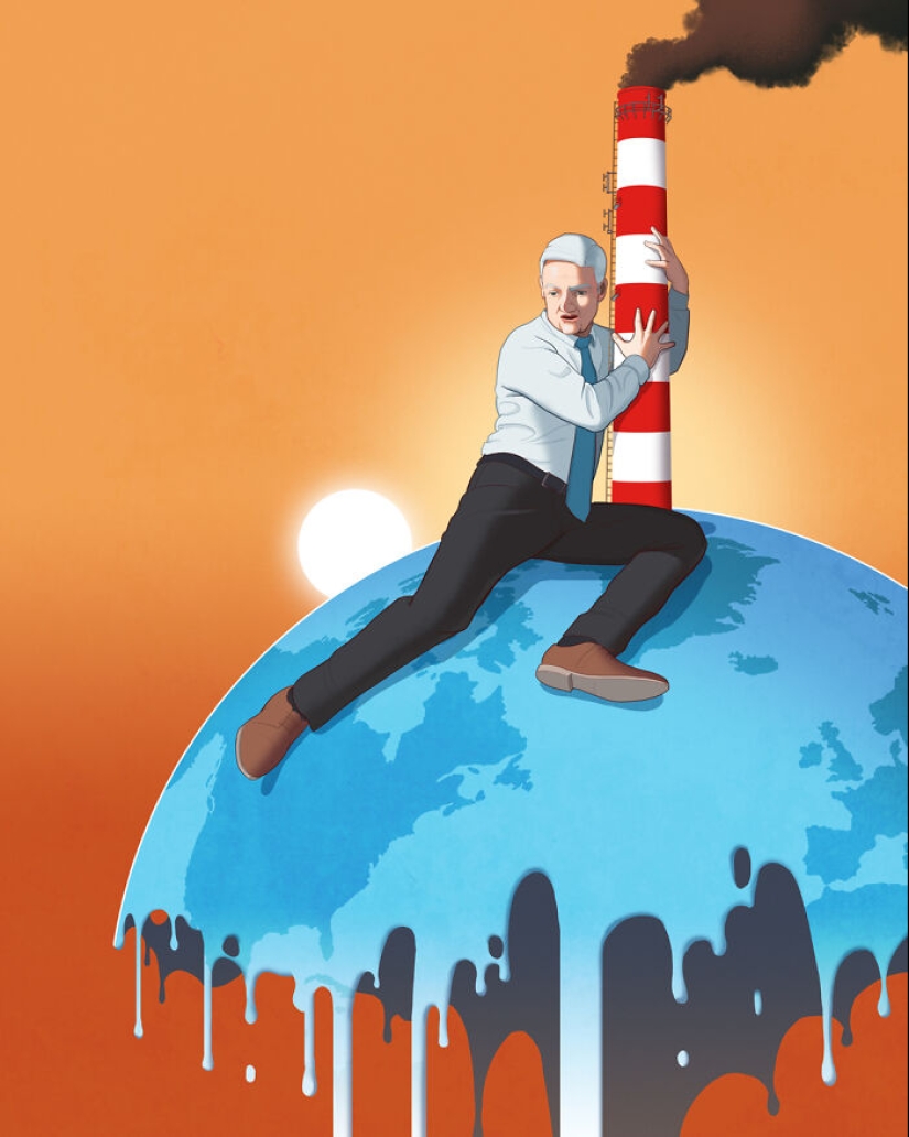 I Illustrate The Problems Of Modern Society, And Here Are My Newest 11 Works (Part2)