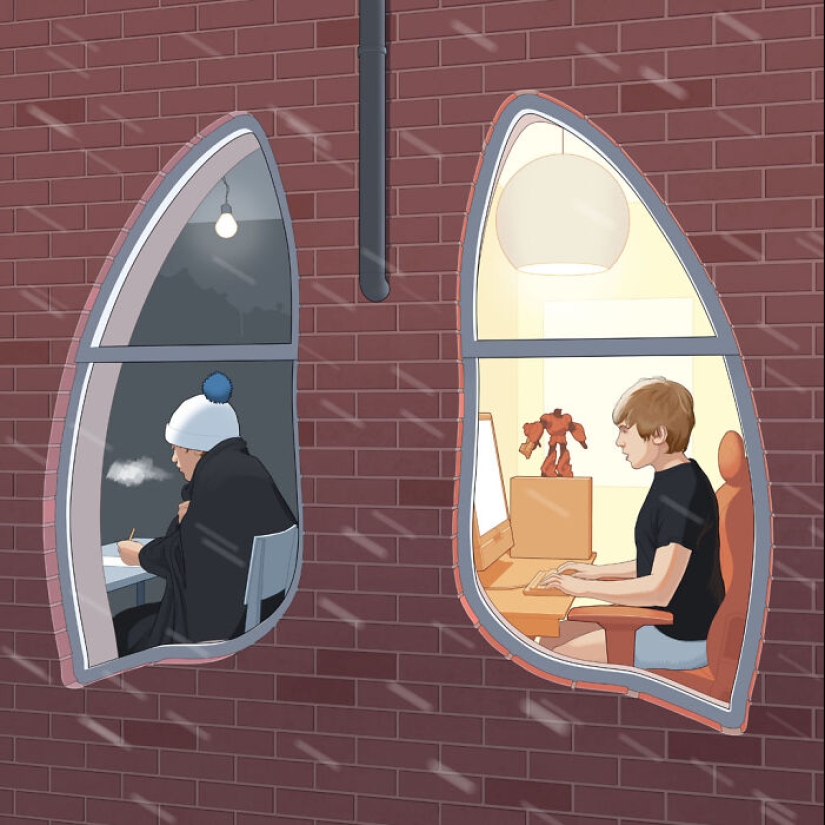 I Illustrate The Problems Of Modern Society, And Here Are My Newest 11 Works (Part2)