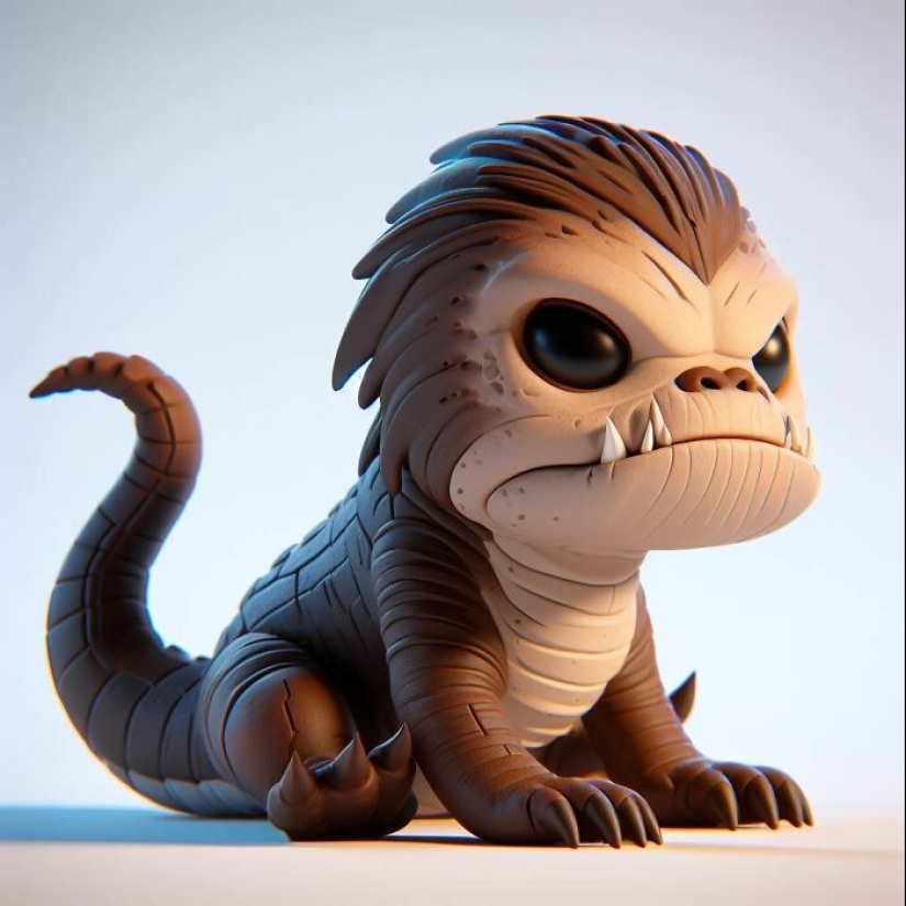 I Recreated Monsters Into Their Cute Alternative Versions, And Here Are The Best 15 Of Them