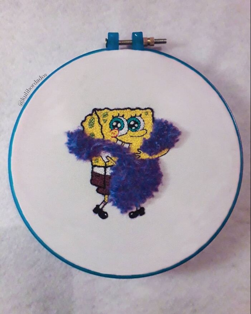 I Started Embroidering In 2017, And Here Are Some Of My Best Works