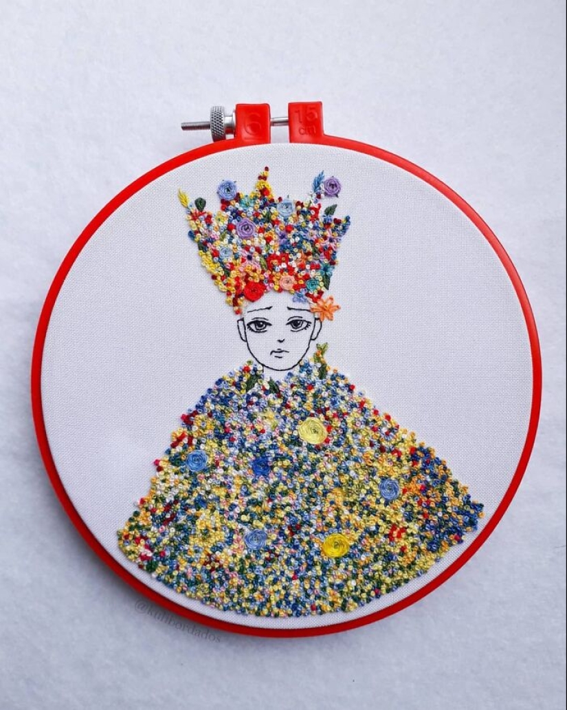 I Started Embroidering In 2017, And Here Are Some Of My Best Works