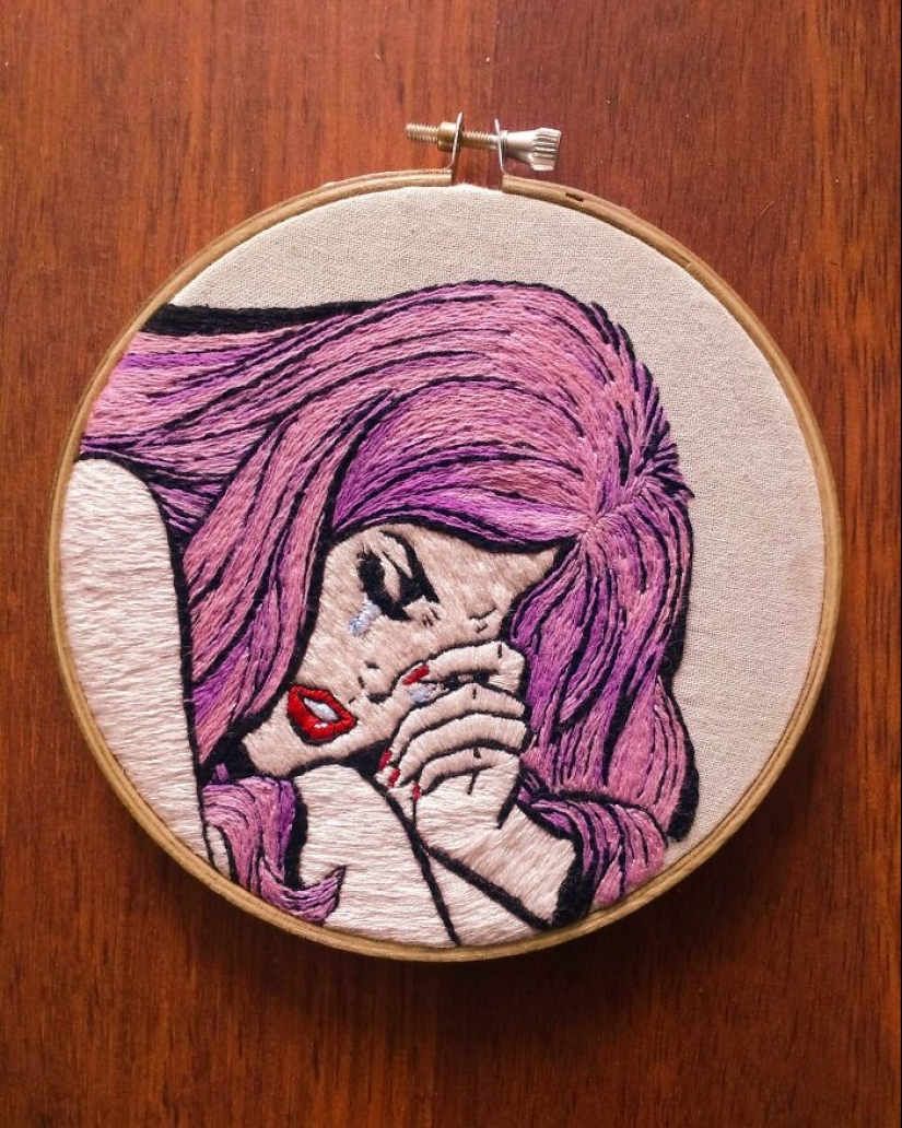 I Started Embroidering In 2017, And Here Are Some Of My Best Works