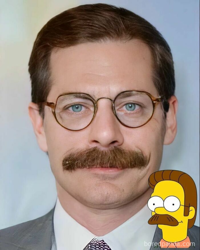 I Used AI And Photoshop To Recreate The Simpsons Characters As If They Existed In Real Life (15 Pics)
