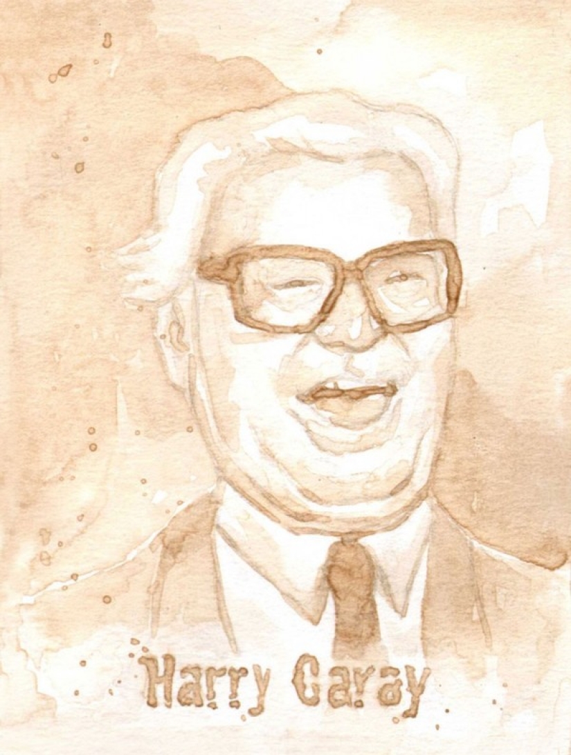 If just drinking beer is already boring for you, maybe ... start drawing with it?