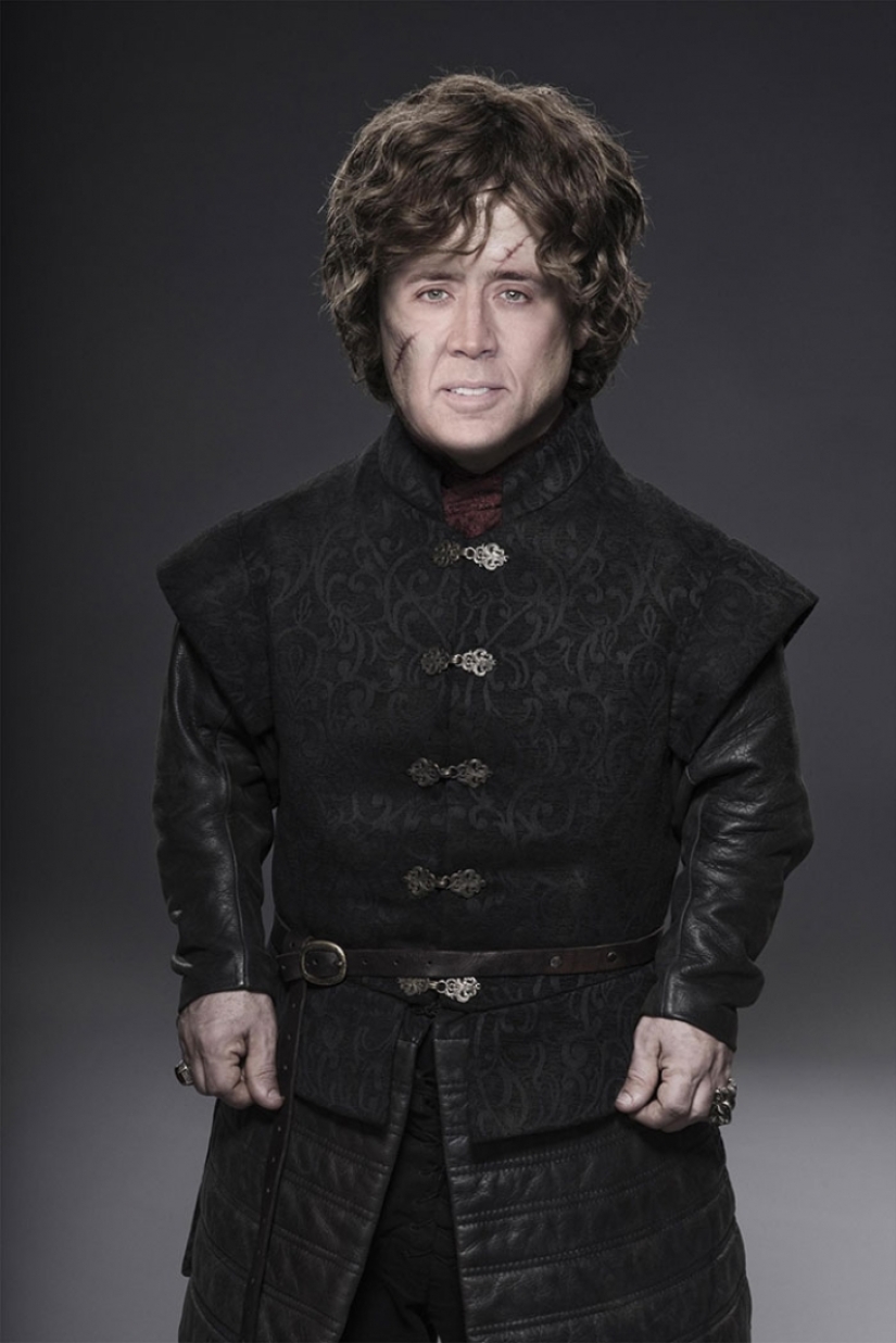 If Nicolas Cage played all the roles in the "Game of Thrones" If Nicolas Cage played all the roles in the "Game of Thrones"