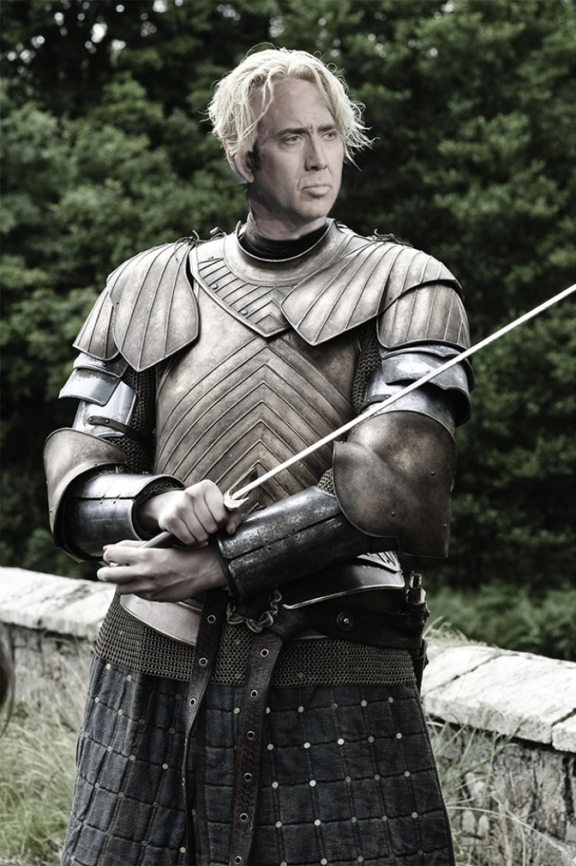 If Nicolas Cage played all the roles in the "Game of Thrones" If Nicolas Cage played all the roles in the "Game of Thrones"