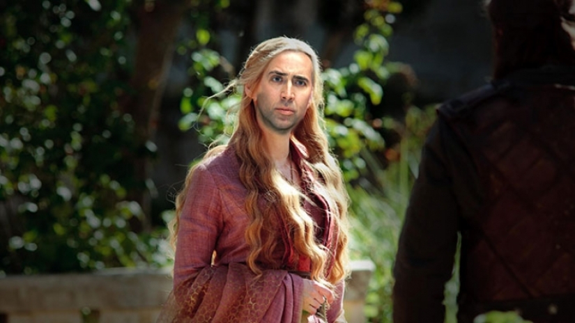If Nicolas Cage played all the roles in the "Game of Thrones" If Nicolas Cage played all the roles in the "Game of Thrones"
