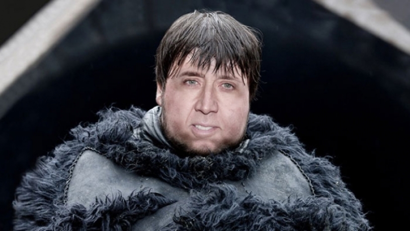 If Nicolas Cage played all the roles in the "Game of Thrones" If Nicolas Cage played all the roles in the "Game of Thrones"