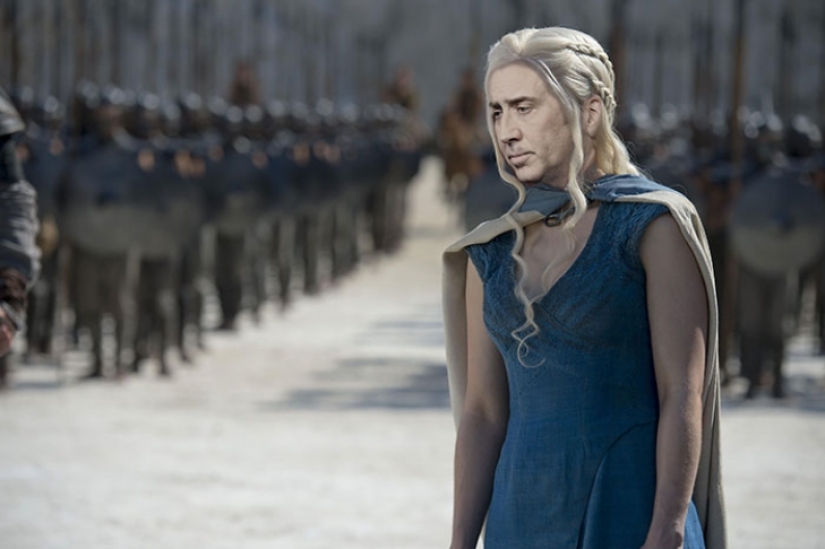 If Nicolas Cage played all the roles in the "Game of Thrones" If Nicolas Cage played all the roles in the "Game of Thrones"