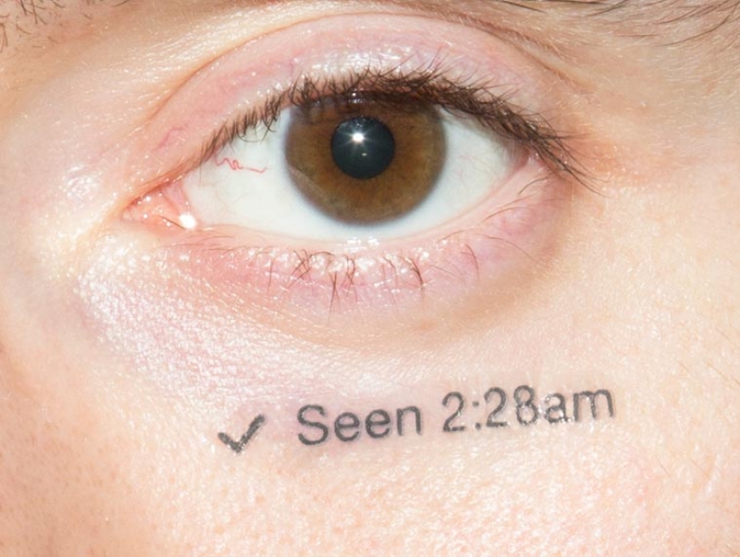 If social media accounts showed up on the skin If social media accounts showed up on the skin