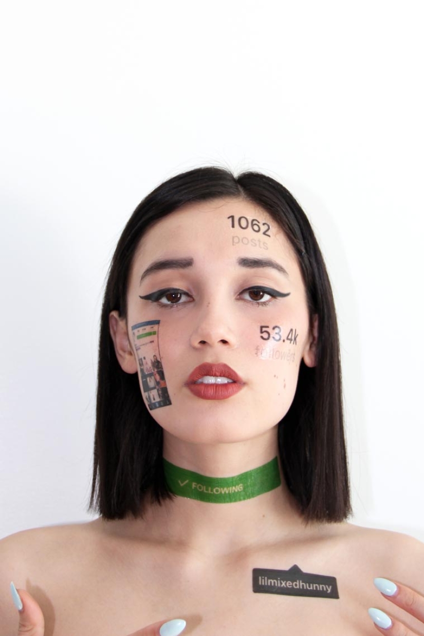 If social media accounts showed up on the skin If social media accounts showed up on the skin