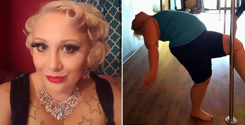 "If you don't like it, don't look": the magnificent pole dancing star fights back against critics