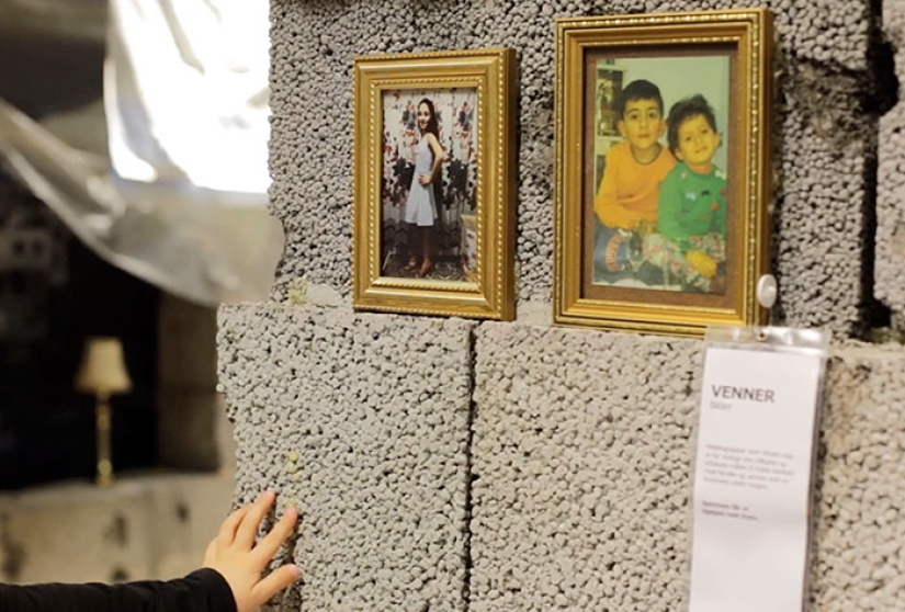 IKEA reproduced the Syrian home as part of a social campaign