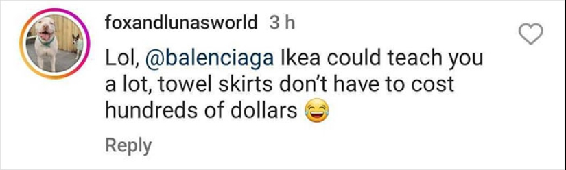 IKEA Shares Hilarious Comeback To Balenciaga’s $925 “Towel Skirt” IKEA Shares Hilarious Comeback To Balenciaga’s $925 “Towel Skirt”