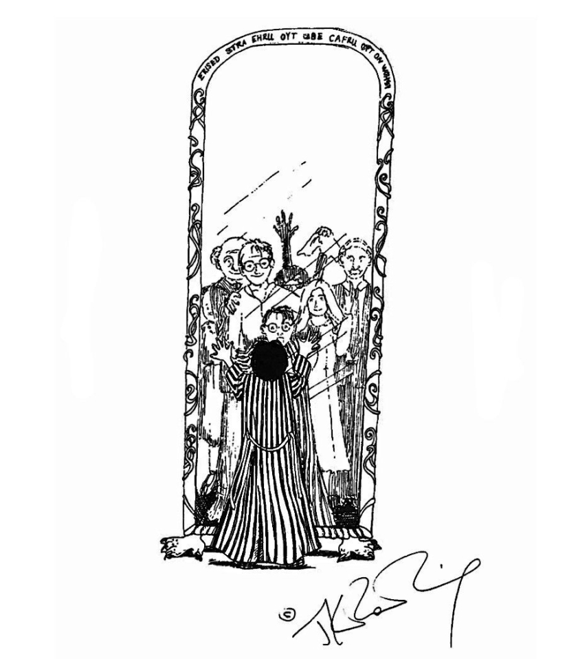 Ilustraciones de J. K. Rowling para los libros de Harry Potter Ilustraciones de J. K. Rowling para los libros de Harry Potter