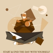 Ilustré estos carteles para ayudar a las personas a recuperar una vida que tenga significado