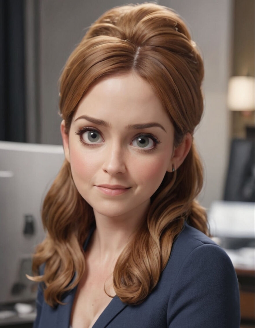 Imaginé cómo se verían los personajes de la oficina si fueran parte de una serie animada de Disney o Pixar Imaginé cómo se verían los personajes de la oficina si fueran parte de una serie animada de Disney o Pixar