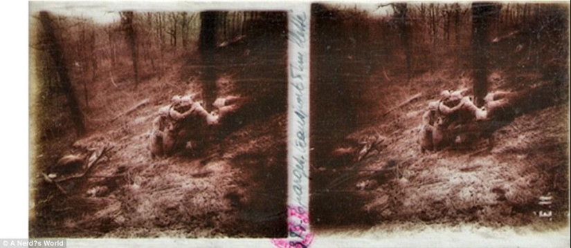 Imágenes estereoscópicas de la Primera Guerra Mundial, encontradas en el desván Imágenes estereoscópicas de la Primera Guerra Mundial, encontradas en el desván