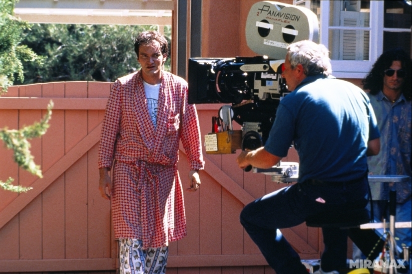 Imágenes exclusivas del rodaje de "Pulp Fiction"