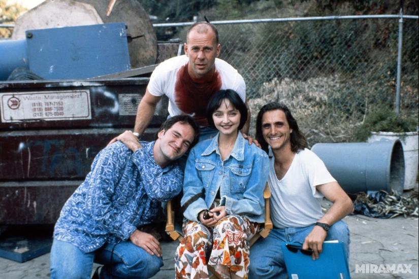Imágenes exclusivas del rodaje de "Pulp Fiction"
